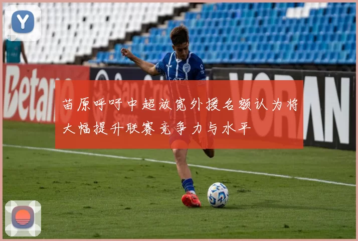 苗原呼吁中超放宽外援名额认为将大幅提升联赛竞争力与水平